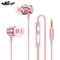 3.5Mm Jack Headphone Audio Splitter 3.5Mm Earphone Jack Aux Earbud Ponsel In-Ear Harga Rendah Penjualan Terbaik Earphone 3.5Mm 1M