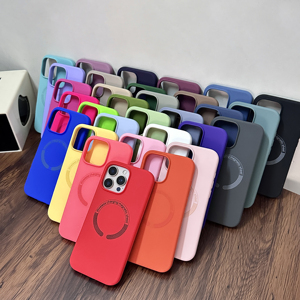 <span class=keywords><strong>Nuevo</strong></span> diseño de alta calidad suave TPU silicona magnética funda de teléfono para <span class=keywords><strong>iPhone</strong></span> 16 15 Pro Max 14 Plus 13 12 <span class=keywords><strong>11</strong></span> funda móvil a prueba de golpes - Product Image 1