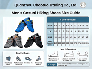 Chaussures de sport d'extérieur pour hommes Solomon, taille plus, basses, élégantes, imperméables, adaptées à toutes les saisons - Product Image 6