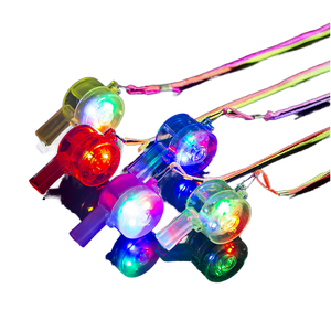 Bán Buôn Trẻ Em LED Nhấp Nháy Còi Và Vòng Cổ Sáng Nhựa Đảng Phụ Kiện Ánh Sáng-up Đồ Chơi Cho Các Bên - Product Image 1