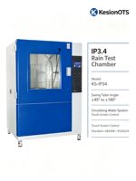 Chambre étanche IP3.4 pour usage en laboratoire, 220V, garantie 1 an
