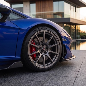 Jantes forgées monobloc VeroX SM-10 Style Noir Satiné 18-22 pouces PCD 5x112 5x120 pour BMW Audi Mercedes <span class=keywords><strong>Tesla</strong></span> Porsche - Product Image 4