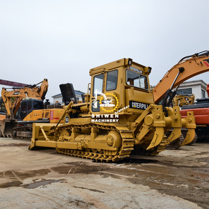 รถขุดตีนตะขาบใช้รถปราบดิน D6D แมวมือสองรถตักดิน D7D D6D D9R D10R ในโรงงาน Shanghai - Product Image 3