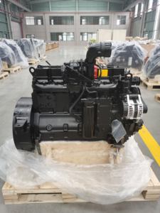 محرك كامنز C260 سداسي الأسطوانات بقوة 20-260 حصان وسعة 8.3 لتر رباعي الأشواط مع بدء تشغيل كهربائي وتبريد مائي مع محرك ومضخة - Product Image 3