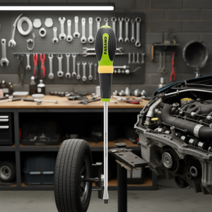 Destornillador plano Fasano 3.5x100mm, herramienta de reparación automotriz - Product Image 3