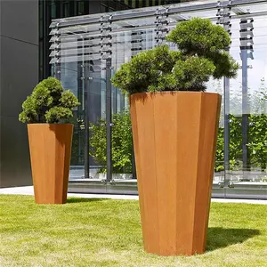 indoor plantadores de altura stand Suppliers-Estrutura de hortensia, suporte de flores de concreto alta para janela de rega automática para parede, planejadores de vasos de plantas