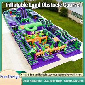 Château gonflable de haute qualité facile à dégonfler avec valve rapide pour la location commerciale Événements en plein air - Product Image 4