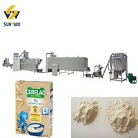 Automatic Instant Cereal Powder Nutritional Powder Production Line Twin Screw Extruder Instant Nutritional Powder Machine