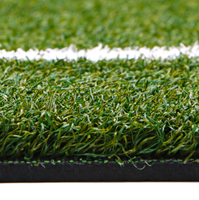 Tapis de lancer de softball 10 x 3 pieds, tapis d'entraînement de baseball avec coussin de lancer en caoutchouc souple pour intérieur et extérieur