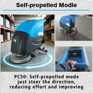 Nouvelle Mini Hippo PC50-1 Machine Commerciale Autopropulsée Électrique pour Nettoyage, Lustrage, Lavage et Séchage, avec Aspirateur - Product Image 3