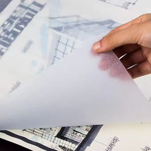 Papel de calco liso y plano con textura apretada y sin deformación - Product Image 1