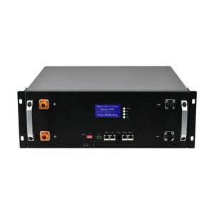 Batería LiFePO4 de montaje en rack sin mantenimiento para almacenamiento de energía comercial, 6000 ciclos, 16 paralelos, sin mantenimiento, CAN RS485 - Product Image 2