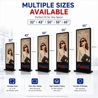 Pantalla Digital LCD para Interiores Keinone, Reproductor de Kiosco, Panel con Soporte SDK, Señalización Digital de Pie para Centros Comerciales, Compatible con OEM