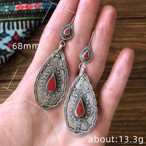 Orecchini a Cerchio Vintage a Goccia per Donne, Eleganti Gioielli per Orecchie alla Moda - Product Image 5