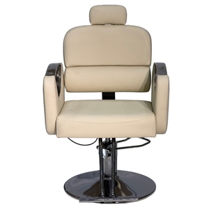 Chaise de coiffure professionnelle robuste, réglable en hauteur, pivotante à 360°, inclinable, avec système hydraulique stable, pour salon de beauté - Product Image 2