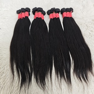 Promoción Letsfly: Paquetes de Cabello Natural Liso y Ondulado de 18 Pulgadas, Extensiones de Cabello Humano 100%, 20 Piezas, 880 Gramos, Venta al Por Mayor de Fábrica - Product Image 1