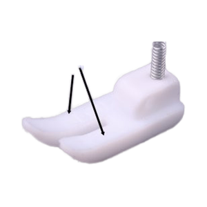 T350 alimentar Placa de pie prensatelas cubierta de plástico de alimentación de placa (Chi pie) prensatelas de la <span class=keywords><strong>piel</strong></span> - Product Image 1