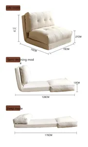 اريكة للاسترخاء من يونجوان، يمكن وضعها في غرفة النوم أو الشرفة أو شقة صغيرة، كرسي فردي قابل للطي، اريكة سرير