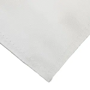 100% Polyester 8oz Bleached Woven Canvas Fabric 300gsm for Car Bedding Home Textile or Shoe Awnings Tents