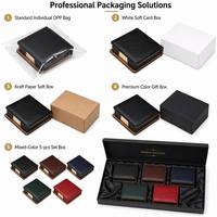Caja de Notas Cuadrada de Cuero PU con Logotipo Personalizado, Caja de Almacenamiento de Notas para Oficina, Protección Ambiental, Grabado en Relieve