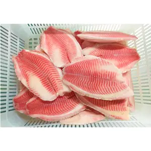 China Export 5 7 Oz Tilapia Fillet Block Black Tilapia Fish Fillet Low Price