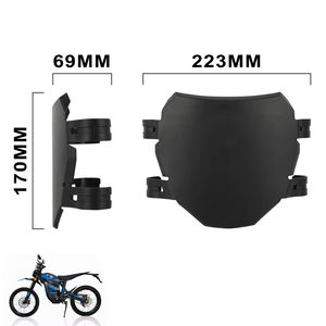 Plaque d'<span class=keywords><strong>immatriculation</strong></span> avant universelle pour vélo électrique, compatible avec les motos Surron S X, Talaria Sting, Stark Varg - Product Image 3