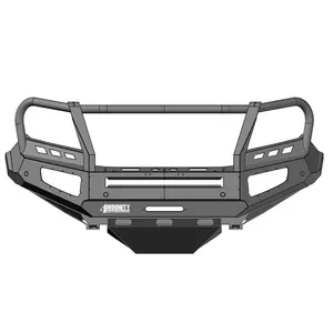 4x4 Bull Bar Offroad Car Accessories For Nissan NP300 Front Bumper 4x4