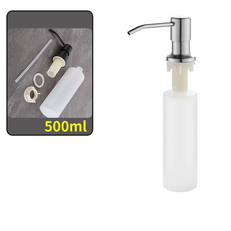Silver pump+500ml bottle