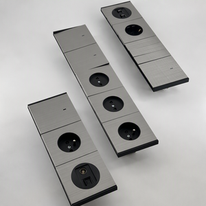 <span class=keywords><strong>Presa</strong></span> <span class=keywords><strong>Elettrica</strong></span> a Muro in Acciaio Inox Impermeabile di Alta Qualità, Standard UE, <span class=keywords><strong>per</strong></span> Casa, Hotel, Appartamento - Product Image 3