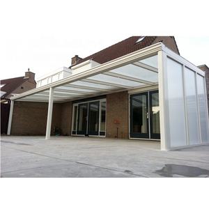 Veranda moderna <span class=keywords><strong>in</strong></span> <span class=keywords><strong>vetro</strong></span> fissata al muro popolare europea <span class=keywords><strong>per</strong></span> la casa del balcone - Product Image 2