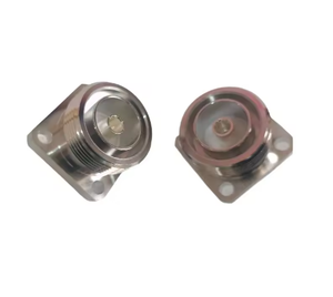Factory Low Supply Brass L29 7/16 DIN Female Jack L29 Solder Male <strong>Test</strong> Connector Straight RF Coaxial 4-Hole Stock ROHS - Product Image 3