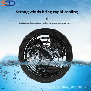 [36V] พัดลมระบายความร้อนแบบไร้แปรงถ่าน DC USB รุ่น <span class=keywords><strong>SCD301</strong></span> ขนาด 105 มม. พร้อมฮีทซิงค์ทองแดง สำหรับเสื้อผ้าปรับอากาศ - Product Image 5