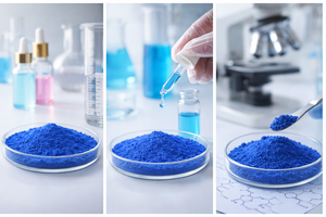 Precio al por Mayor CAS 49557-75-7 Péptido de Cobre GHK-Cu 99% Grado Cosmético Antiarrugas en Polvo Azul - Product Image 5