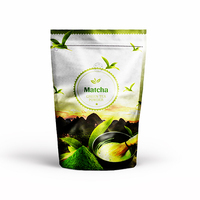Op maat gemaakte bedrukte biologisch afbreekbare papieren herbruikbare AL-folie ritssluitende lege koffie fruit groene thee verpakkingszakjes hitte verzegelbare opbergzakken