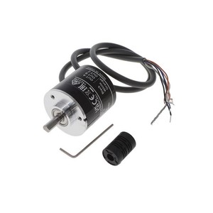 Encodeur Rotatif Optique E6B2-CWZ5B 2000P/R 0.5M avec Index 2000 Quadratures, Montage Vertical sur Châssis, Alimentation 12V à 24V - Fournisseur BOM - Product Image 1