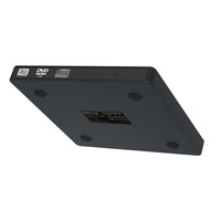 Unidad de DVD Externa DM DR005, Reproductor de CD/DVD USB 3.0, Grabador, Plug & Play para Computadora Portátil, PC de Escritorio, Windows, Mac, Linux