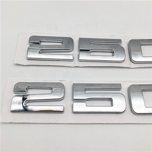 Accesorios exteriores de coche ABS cromados personalizados, emblema de coche, insignia, calcomanía 3D, placa de identificación, logotipo de coche, pegatina de piezas de automóvil para 2500HD - Product Image 2