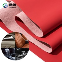 Canapé en tissu suédé Cuir synthétique imperméable Rembourrage automatique Intérieur automobile Motif Nappa Cuir PU