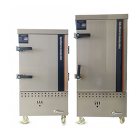 Armoire de cuisson vapeur industrielle commerciale électrique et à gaz pour aliments