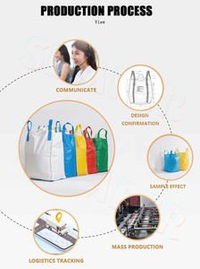 <span class=keywords><strong>Semper</strong></span> 1,5 Ton / 2 Ton LDPE Large Sand Big Bag - 1500kg PP Bulk FIBC Jumbo Bag para la venta - Product Image 4