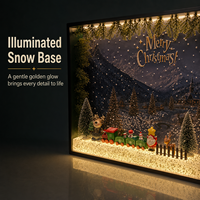Boîte à lumière LED personnalisée en alliage d'aluminium OEM avec design écologique, construction durable, luminosité de 10 000 lumens et contrôle de gradation