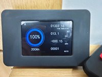 500Amp Smart Shunt Battery Monitoring System LCD BT RS485 ABS Capacity Volt Meter for Lithium Lead Acid Lifepo4