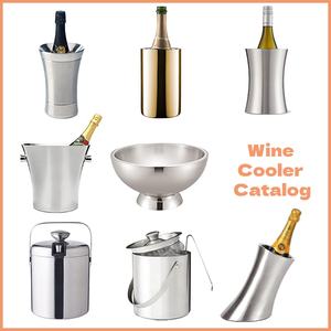 Refroidisseur à <span class=keywords><strong>vin</strong></span> en acier inoxydable Yongli à double isolation sans glace, refroidit les bouteilles pendant 6 heures, portable pour le camping - Product Image 2