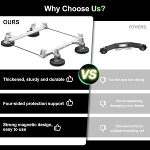 Soporte Magnético de Techo para Coche con Ventosa para Starlink Mini, Montura para Superficies de Vidrio/Metal para RV/Camión/Barco - Product Image 4