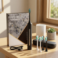 Brosse à dents électrique sonique à charge rapide et minuterie intelligente pour l'hygiène buccale familiale