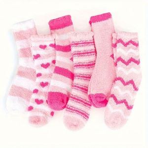 Chaussettes Douillettes pour Femmes – Chaussettes Pantoufles Hiver Ultra Douces et Chaudes Doublées Polaire, Taille Unique, Idéales comme Cadeau Promotionnel - Product Image 3