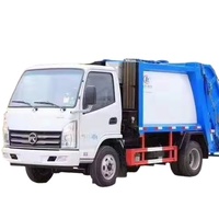 Camion Compacteur de Déchets 4x2 Direct Usine 5m³ – Camion de Collecte des Déchets Compacté pour l'Assainissement