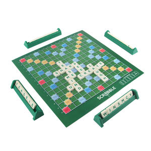 Jeu éducatif multijoueur d'orthographe de l'alphabet anglais avec sac de rangement en plastique pour l'exercice cérébral préscolaire - Product Image 2