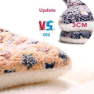 Logo Hunde bett verdickt Haustier weiche Woll matte Decke Matratze Haushalt tragbar wasch bar warmer Teppich Haustier Schlaf matte - Product Image 5