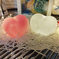 Lampe de nuit électronique en forme de cœur d'amour pour la Saint-Valentin 2025, roses, fleurs, cadeau romantique pour les mariages, avec boîte pour les amoureux, les mères